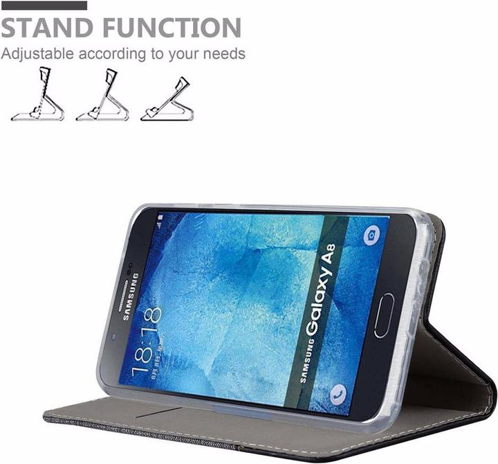 Image du produit Cadorabo Couverture look jeans Book (Samsung Galaxy A8 (2018))
