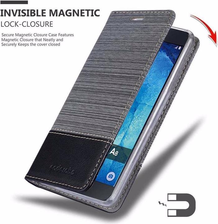 Image du produit Cadorabo Couverture look jeans Book (Samsung Galaxy A8 (2018))