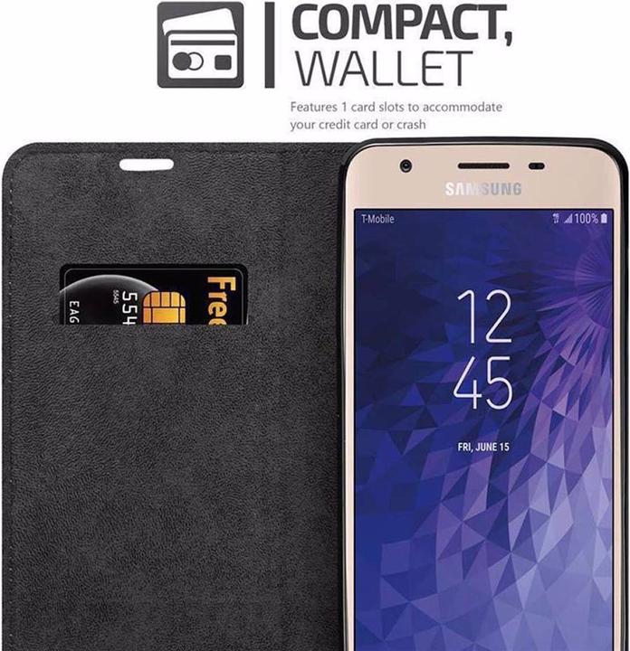 Productafbeelding Cadorabo Boek Onzichtbare Magneethoes (Samsung Galaxy J3 (2018))