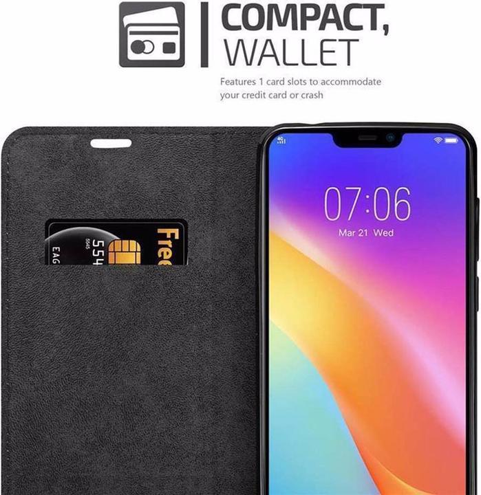 Produktbild Cadorabo Book Invisible Magnet Cover (Vivo Y81i)