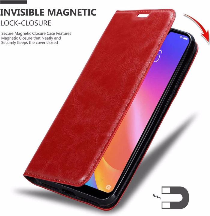 Produktbild Cadorabo Book Invisible Magnet Cover (Vivo Y81i)