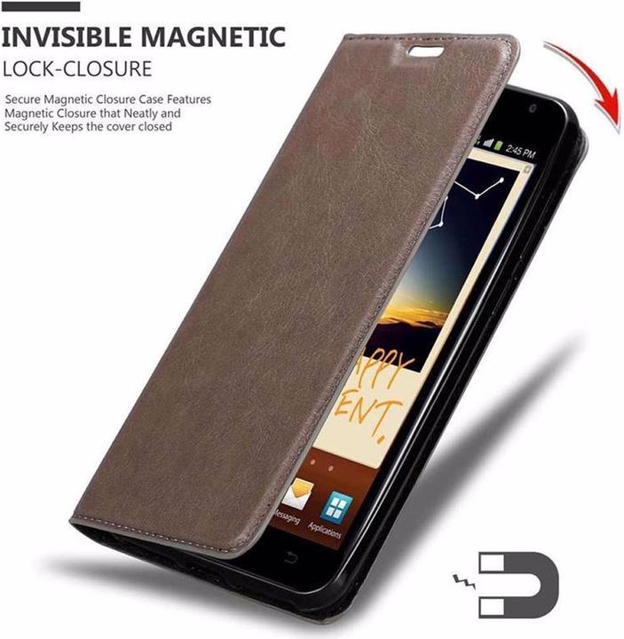 Productafbeelding Cadorabo Boek Onzichtbare Magneethoes (Samsung Galaxy NOTE 1)