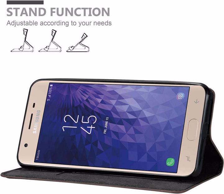 Productafbeelding Cadorabo Boek Onzichtbare Magneethoes (Samsung Galaxy J3 (2018))