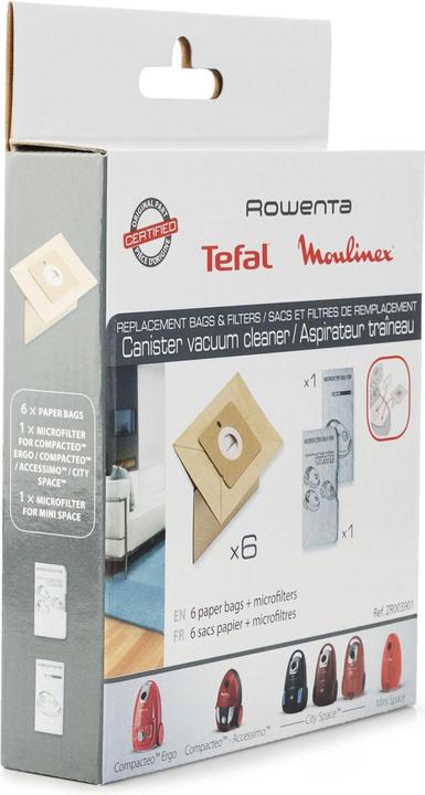 Actual product image Rowenta Bag & Filter ZR0039 (6 x)