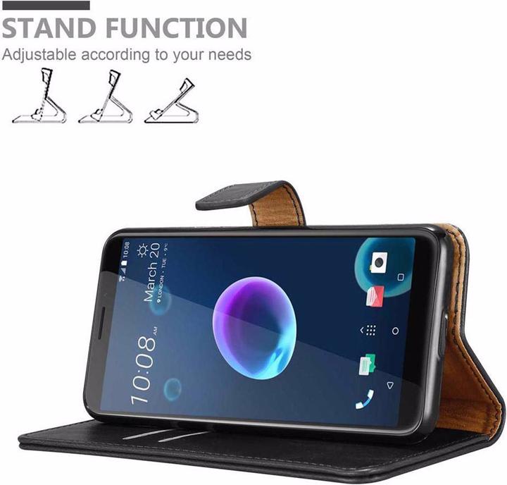 Actual product image Cadorabo Book Luxury Cover (HTC Desire 12)