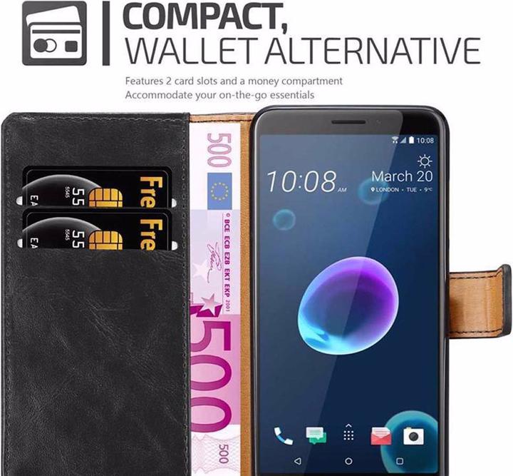 Actual product image Cadorabo Book Luxury Cover (HTC Desire 12)