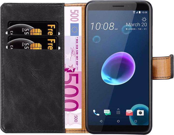 Actual product image Cadorabo Book Luxury Cover (HTC Desire 12)