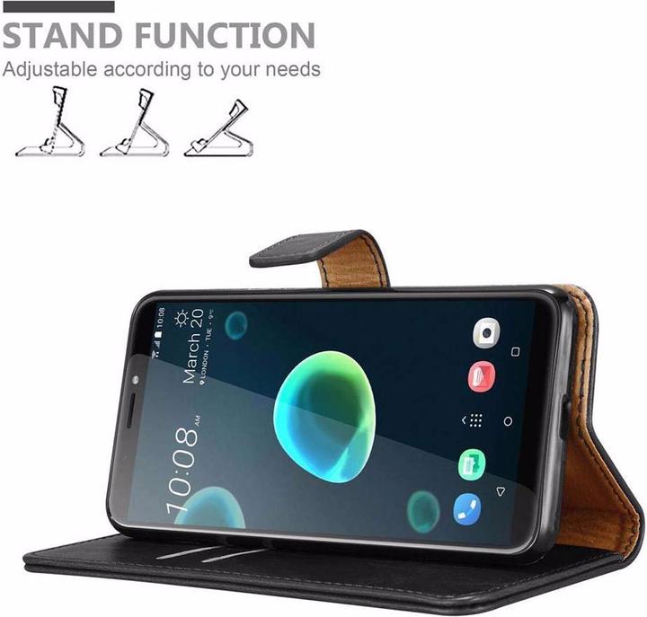 Actual product image Cadorabo Book Luxury Cover (HTC Desire 12+)