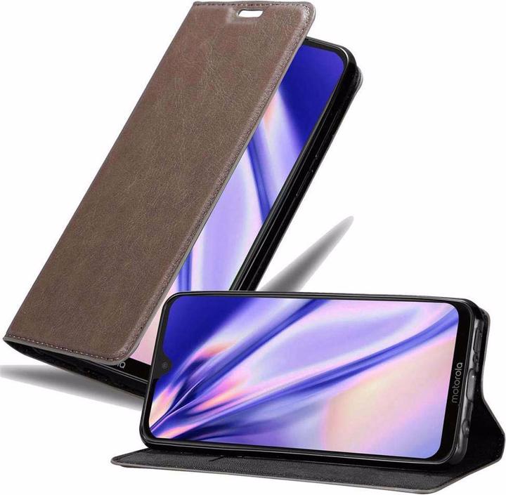 Productafbeelding Cadorabo Boek Onzichtbare Magneethoes (Motorola Moto G7, Motorola Moto G7 Plus)