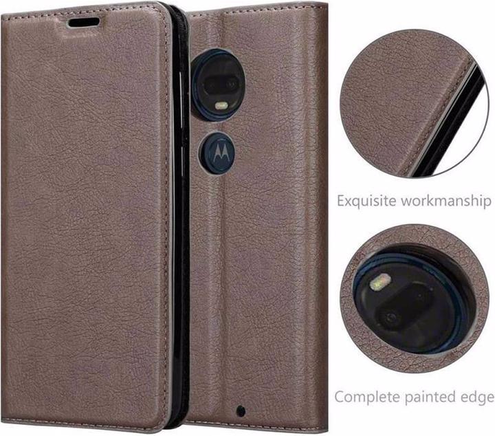 Productafbeelding Cadorabo Boek Onzichtbare Magneethoes (Motorola Moto G7, Motorola Moto G7 Plus)