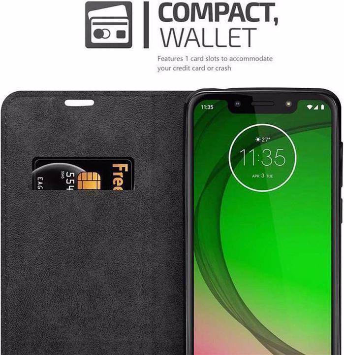 Productafbeelding Cadorabo Boek Onzichtbare Magneethoes (Motorola Moto G7 Play)