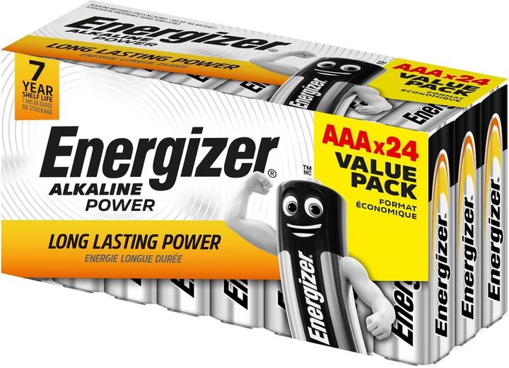Energizer Alkaline Power (24 pz., AAA, 1200 mAh)