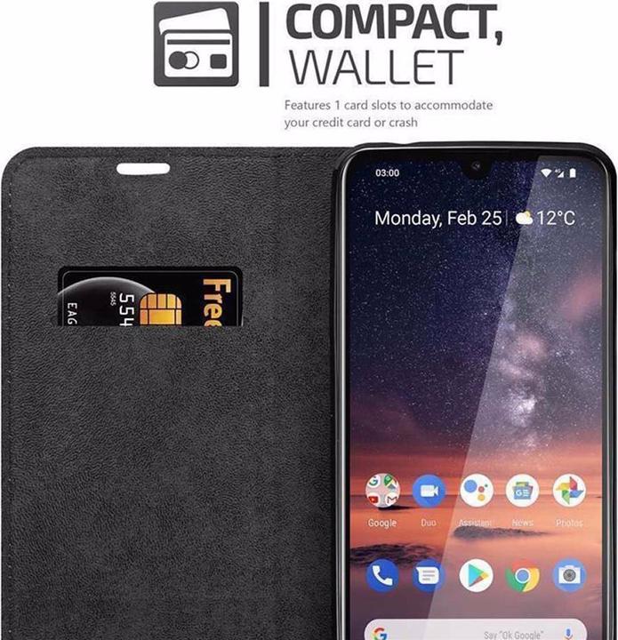 Productafbeelding Cadorabo Boek Onzichtbare Magneethoes (Nokia 3.2)