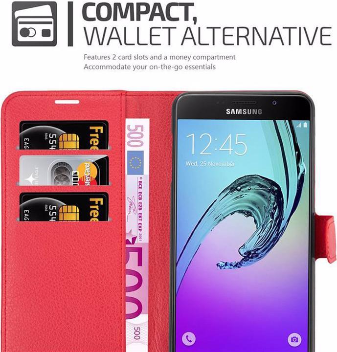 Produktbild Cadorabo Book mit Standfunktion Cover (Samsung Galaxy A7 (2016))