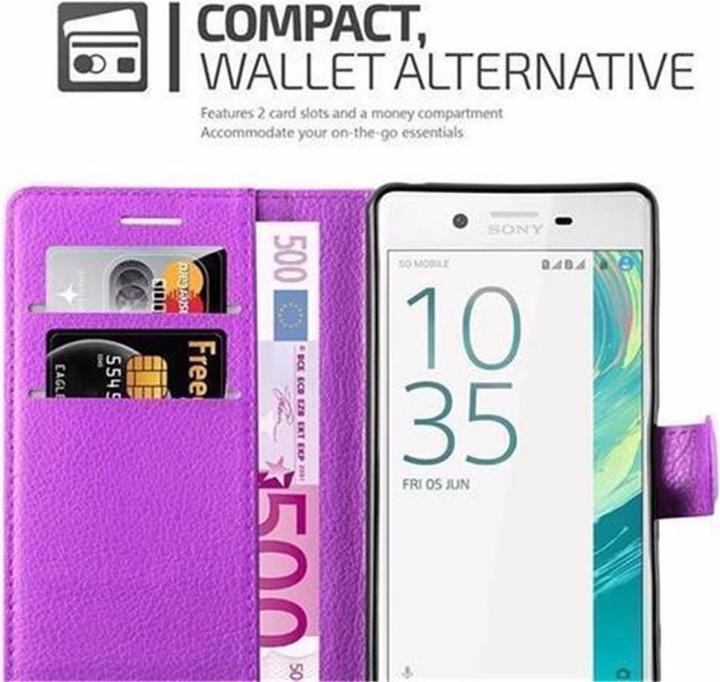 Productafbeelding Cadorabo Boek met kaft met standfunctie (Sony Xperia X)