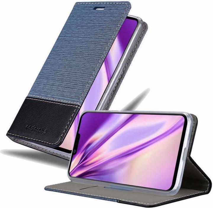 Produktbild Cadorabo Book Jeans Optik Cover (LG G8)