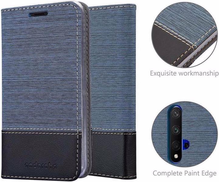 Produktbild Cadorabo Book Jeans Optik Cover (Honor 20)