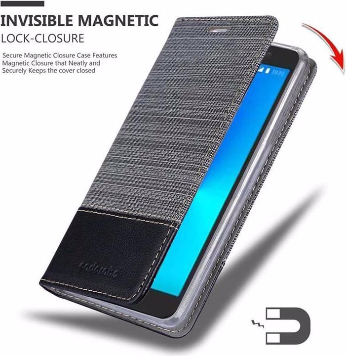 Image du produit Cadorabo Couverture look jeans Book (Samsung Galaxy J3 (2018))