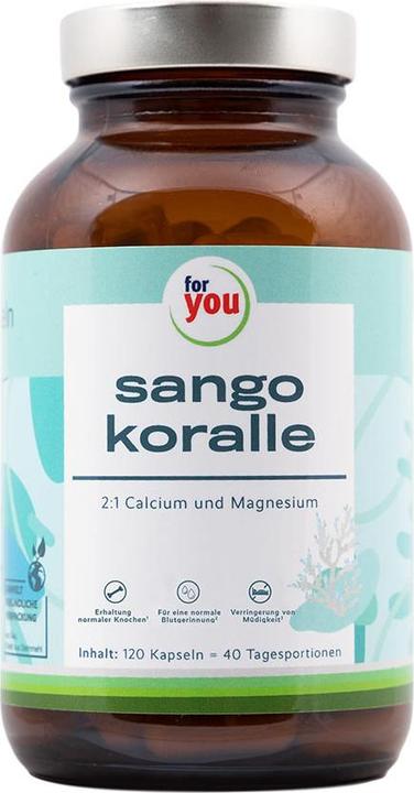 Immagine prodotto For You sango corallo (120 Pezzo/i, Pillole, 146.40 g)