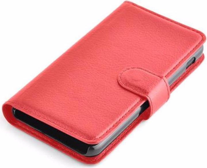 Actual product image Cadorabo Book with stand function cover (LG Lucid 2, LG Optimus F5)