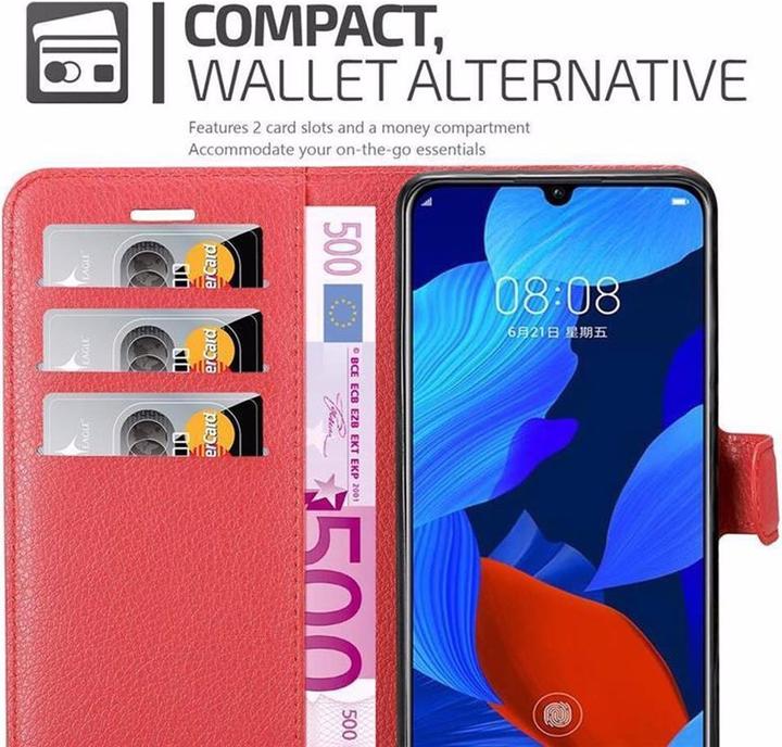 Produktbild Cadorabo Book mit Standfunktion Cover (Huawei Nova 5 Pro, Huawei Nova 5)