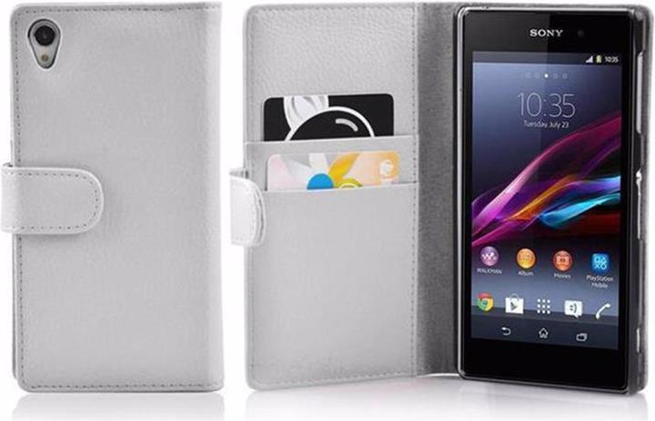 Produktbild Cadorabo Book mit Struktur Cover (Sony Xperia Z1 Compact)
