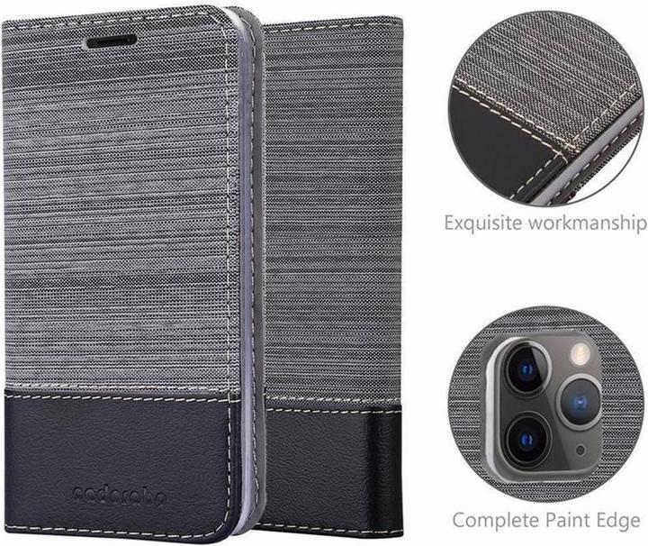 Produktbild Cadorabo Book Jeans Optik Cover (Apple iPhone 11 Pro)