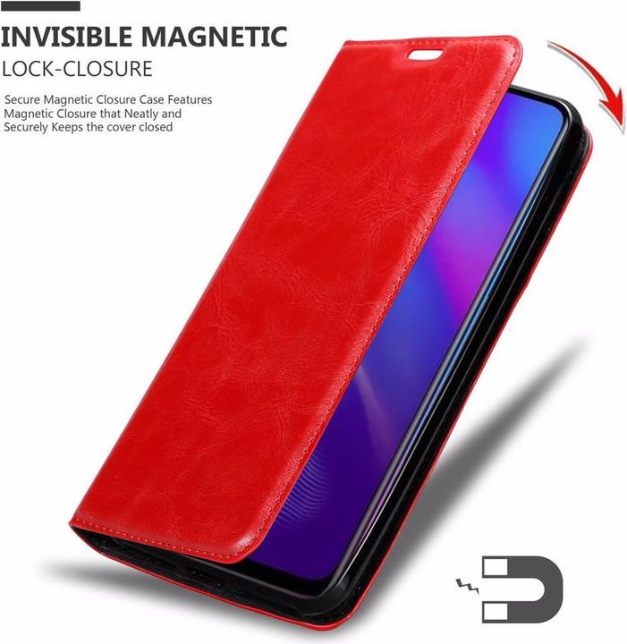 Actual product image Cadorabo Book Invisible Magnet Cover (Oppo R17 Neo)