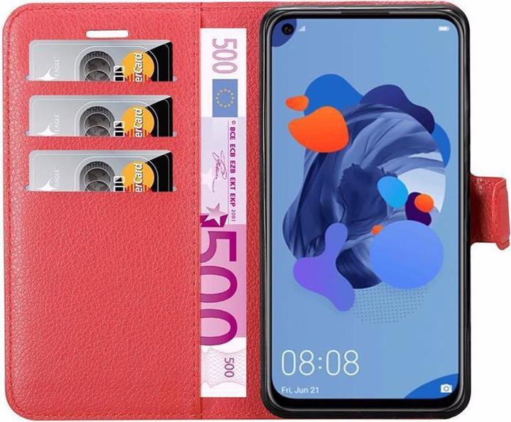 Actual product image Cadorabo Book with stand function cover (Huawei Nova 5i, Huawei P20 Lite (2019))