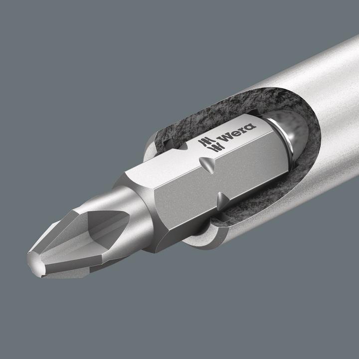 Produktbild Wera Kraftform Kompakt 28 (Kreuz Phillips PH M1, Kreuz Phillips PH M2, Kreuz Pozidriv PZ M1, Kreuz Pozidriv PZ M2)