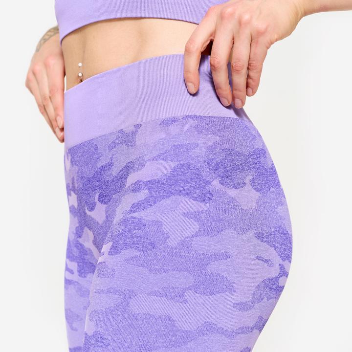 Produktbild Domyos Shorts - violett camouflage (XL)