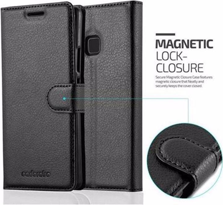 Produktbild Cadorabo Book mit Standfunktion Cover (Huawei P9 Lite)