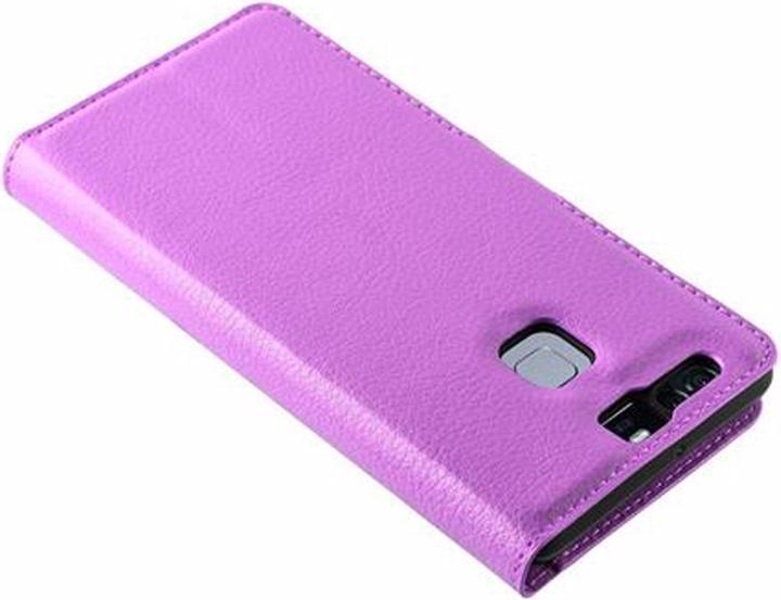 Actual product image Cadorabo Book with stand function cover (Huawei P9)