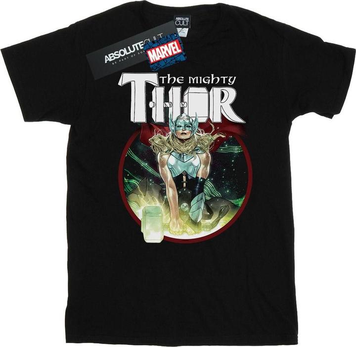 Actual product image Mens The Mighty Thor Poster T-Shirt (XL)