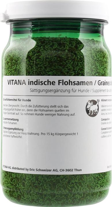 Produktbild Vitana Hunde-Nahrungsergänzung Indische Flohsamen, 150 g (1 Stk., 150 g)