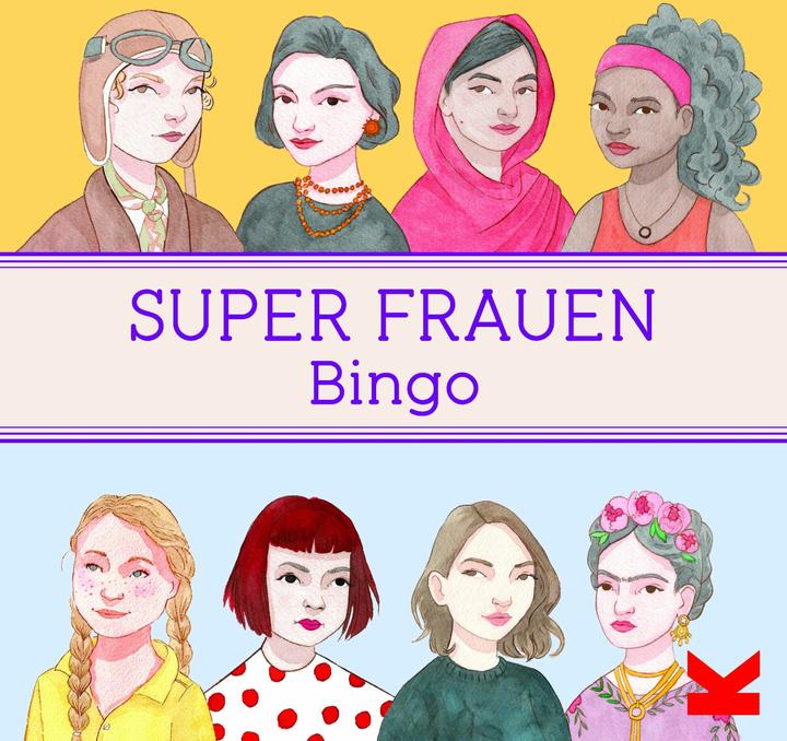 Produktbild 441692 - Super-Frauen-Bingo - Brettspiel, 2-8 Spieler, ab 6 Jahren (DE-Ausgabe) (Deutsch)