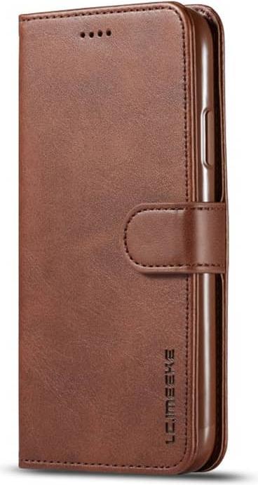 Produktbild LC.Imeeke iPhone 16e - Wallet Etui mit 3 Kartenfächern & Magnetverschluss, Braun (Apple iPhone 16e)