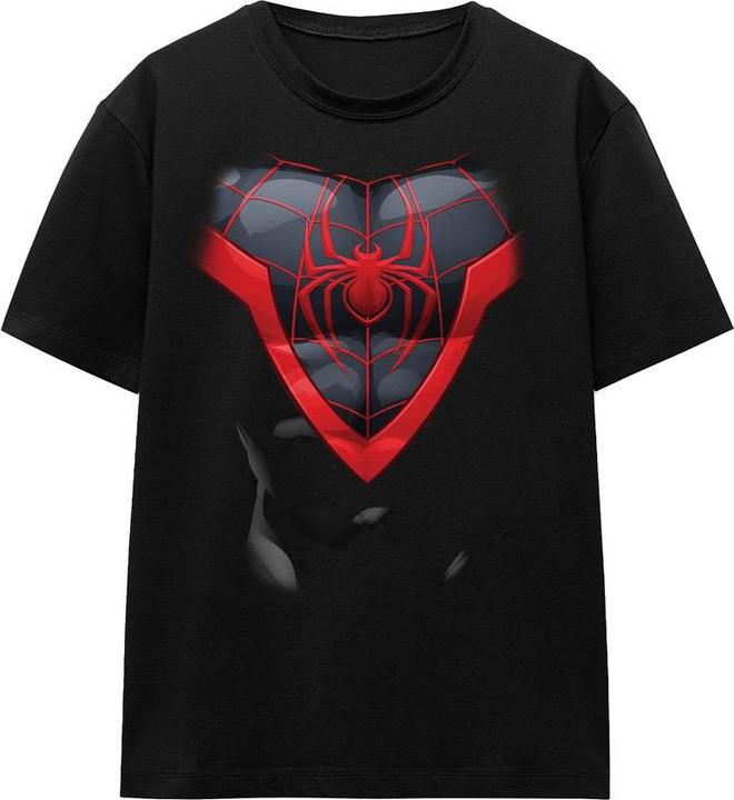 Immagine prodotto Spiderman Maglietta Miles Morales Costume Adulto Unisex (S)