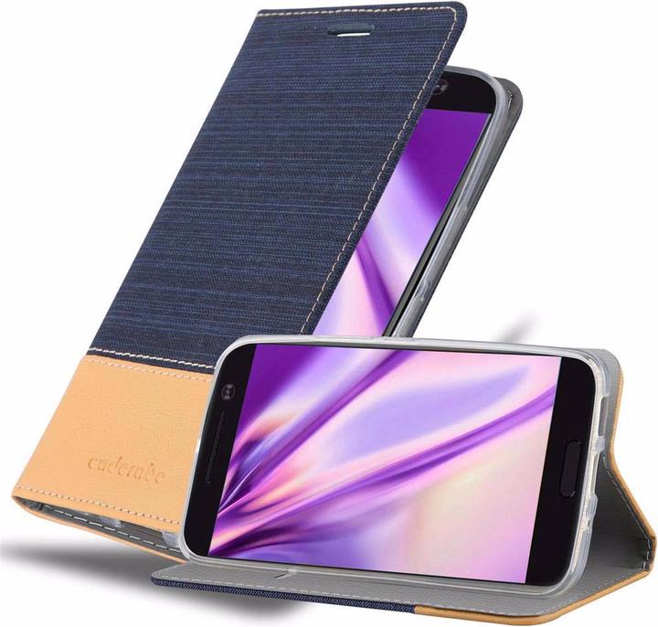 Productafbeelding Cadorabo Boek Jeans Optiek Cover (HTC One M10)