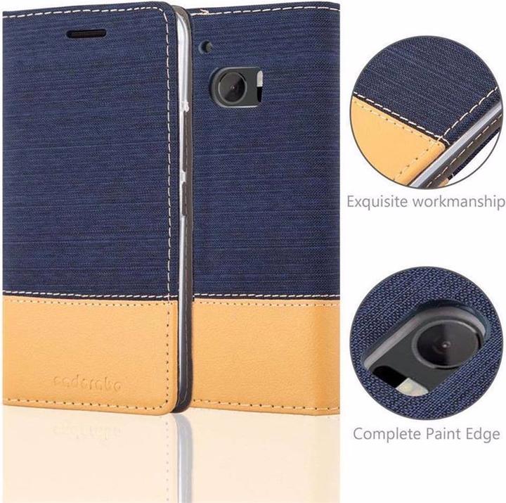 Productafbeelding Cadorabo Boek Jeans Optiek Cover (HTC One M10)