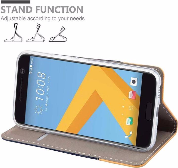 Productafbeelding Cadorabo Boek Jeans Optiek Cover (HTC One M10)