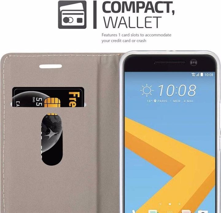Productafbeelding Cadorabo Boek Jeans Optiek Cover (HTC One M10)
