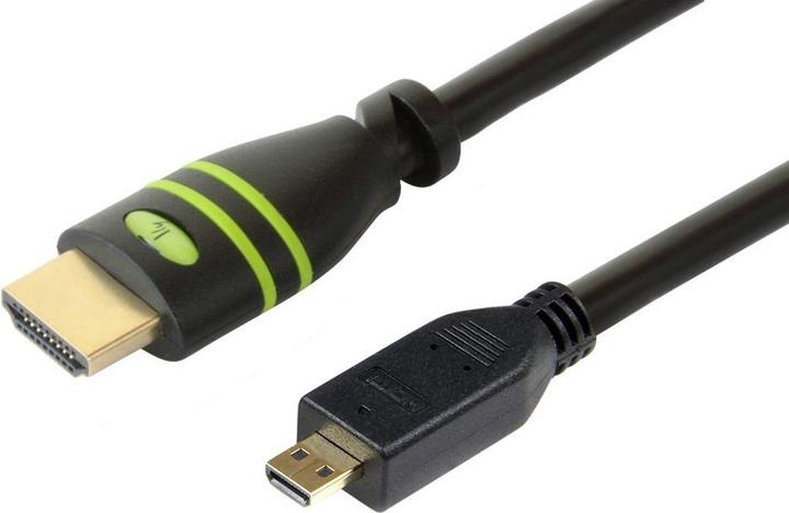 Actual product image Techly HDMI (Typ A) — micro HDMI (Typ D) (3 m, HDMI)