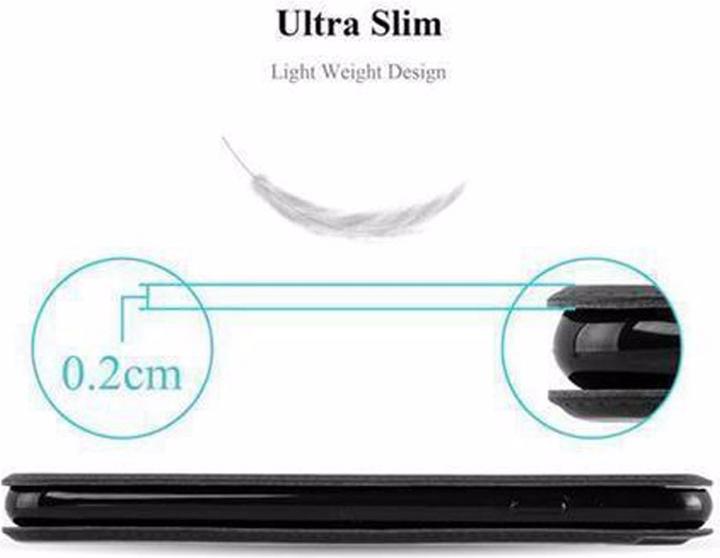 Actual product image Cadorabo Book with View double window cover (Samsung Galaxy A3)