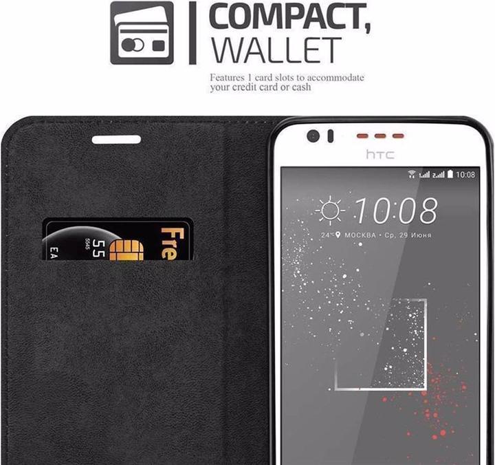 Productafbeelding Cadorabo Boek Onzichtbare Magneethoes (HTC Desire 10 Lifestyle, HTC Desire 825)