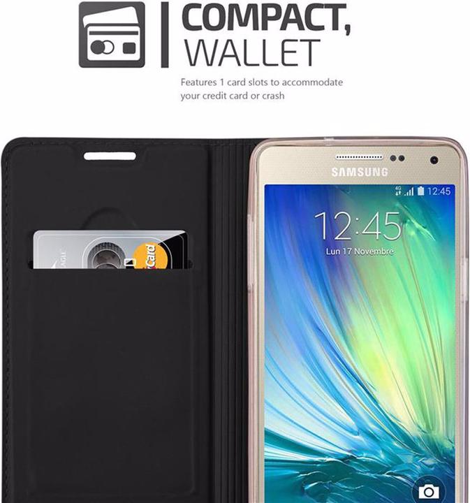 Actual product image Cadorabo Book Classy Style Cover (Samsung Galaxy A3)