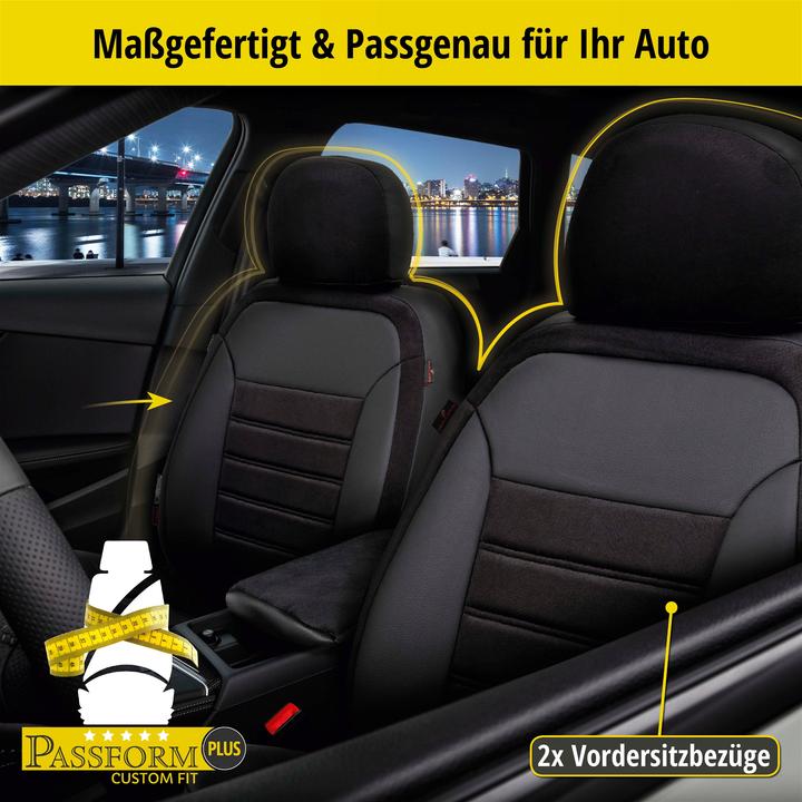 Produktbild Walser Sitzbezug für Hyundai i10 (BA, IA) 08/2013-Heute, 2 Einzelsitzbezüge