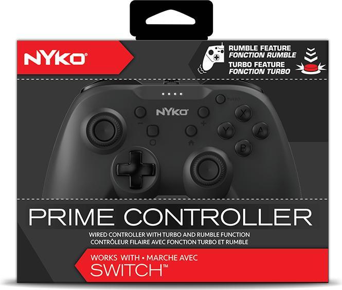 Immagine prodotto Nyko Prime Wired Controller - Black For Switch (Switch)
