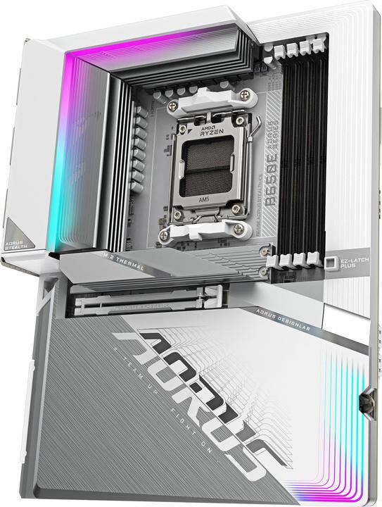 Produktbild Gigabyte B650E AORUS STEALTH ICE (AM5, AMD B650E, ATX)