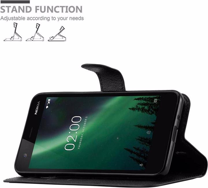 Image du produit Cadorabo Book avec fonction stand Cover (Nokia 2)